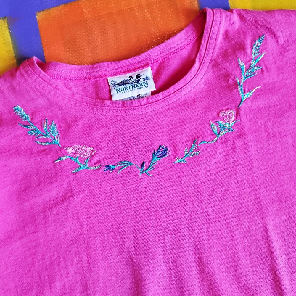 Northern reflections embroidered collar 90s - Picture 4 of 8